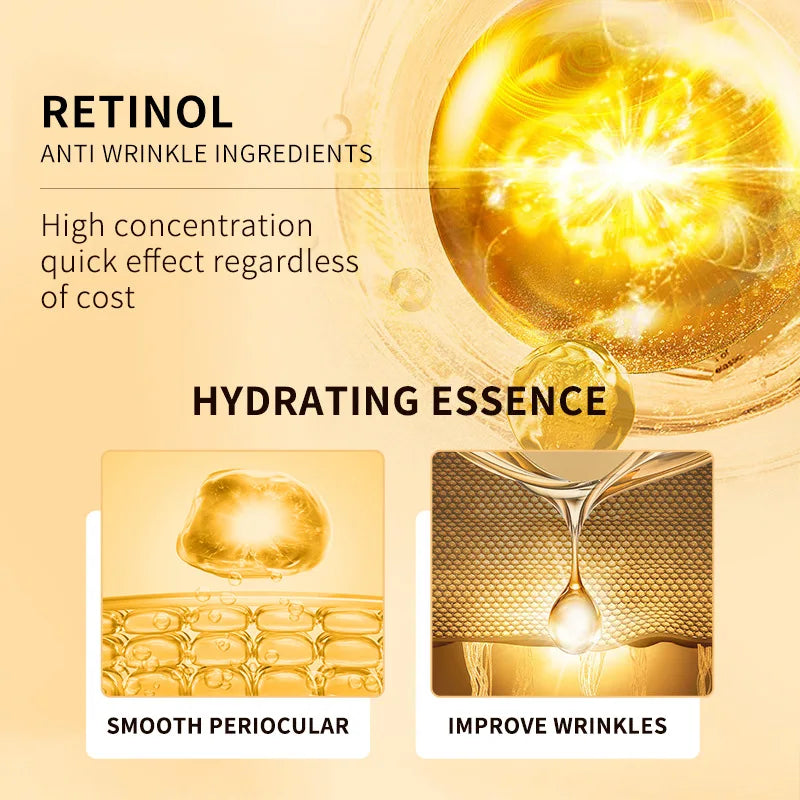 SADOER Retinol Firming Eye Cream Moisturizes and Moisturizes the Eyes, Fades