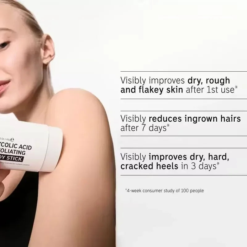 Exfoliating Body Stick Deep Cleaning Exfoliating Gel Skin Care Moisturizing Blackhead Removal Scrub Skin Care