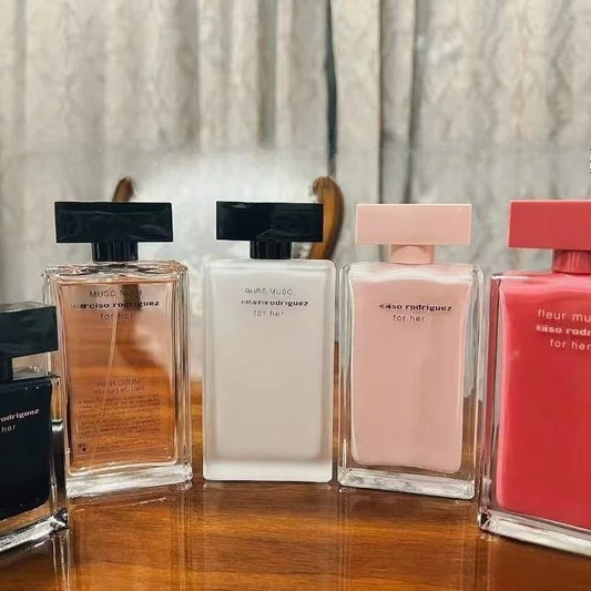 Elegant Musk Floral Eau de Toilette for Women, Luxury Pink Bottle Perfume, Day to Night Fragrance